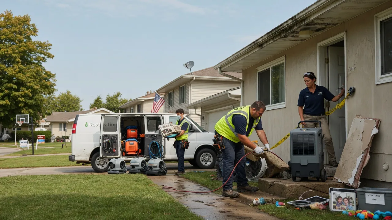 Water Damage Restoration in Saint Francisville, IL near me